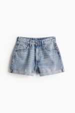 High Waist Denim Shorts