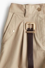 Belted Cargo Shorts