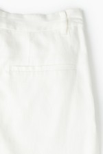 Dressy Linen-blend Shorts