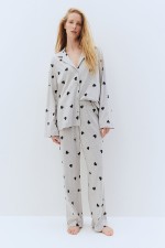 Patterned Jersey Pajamas